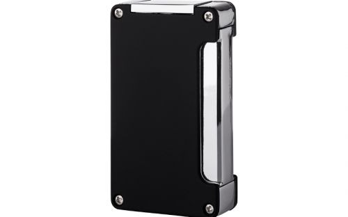 EuroJet szivar öngyújtó - fekete, szúrólángos