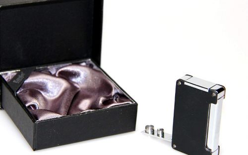 EuroJet szivar öngyújtó - fekete, szúrólángos