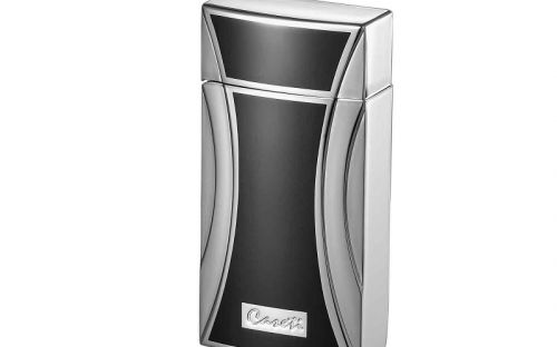 Szivaröngyújtó Caseti Chamonix - króm / fekete