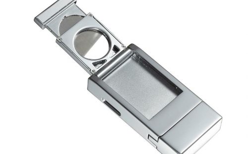 Szivaröngyújtó Caseti Chamonix - króm / fekete