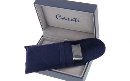 Szivaröngyújtó Caseti Soleil - csíkos króm / fekete