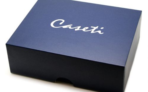 Szivaröngyújtó Caseti Étroit - króm, csíkos