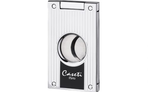 Caseti Szivarvágó - fekete/króm