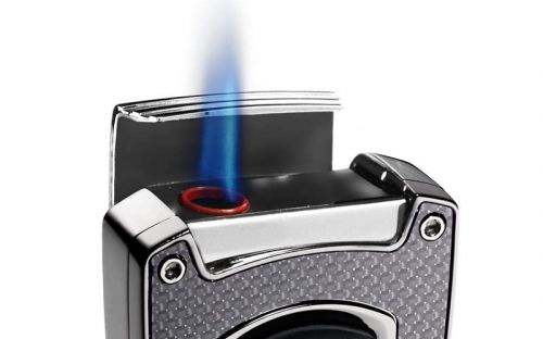 Szivaröngyújtó Lamborghini Forza - karbon / ezüst