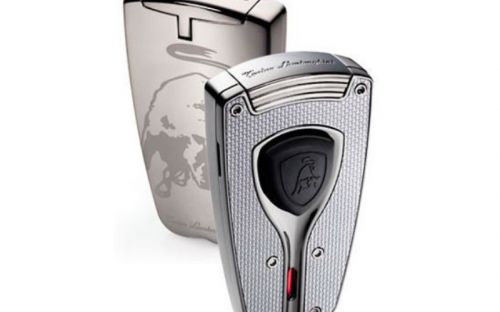 Szivaröngyújtó Lamborghini Forza - karbon / ezüst