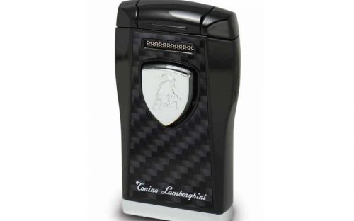 Szivaröngyújtó Lamborghini Argo - fekete / carbon