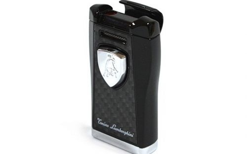 Szivaröngyújtó Lamborghini Argo - fekete / carbon