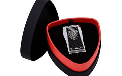 Szivaröngyújtó Lamborghini Argo - króm / carbon