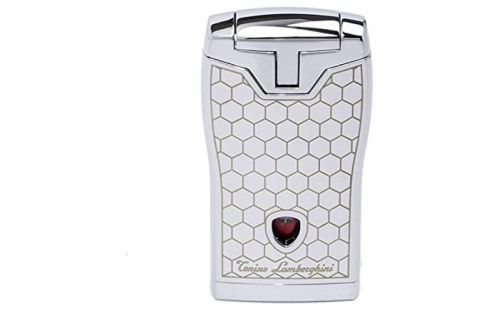 Szivaröngyújtó Lamborghini Argo - króm / carbon