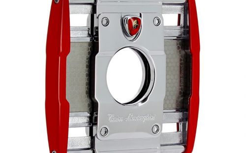 Szivarvágó Lamborghini Precisione - piros/króm