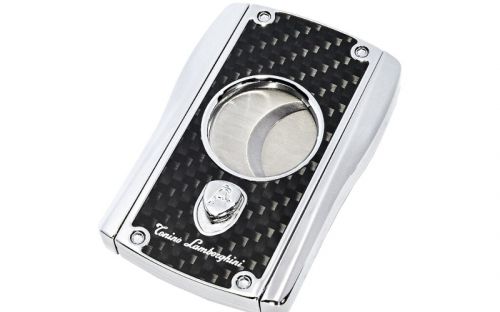 Szivarvágó Lamborghini Aldebaran - fekete carbon/króm