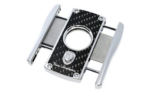 Szivarvágó Lamborghini Aldebaran - fekete carbon/króm