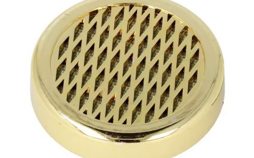 Humidor 40 szál szivar részére, piros, spanyol cédrusfa szivar doboz, fém keretes, párásítóval, hygrométerrel - Angelo