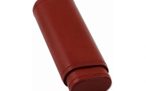 Szivartok barna bőrből - 2 szivar részére (12x4cm)