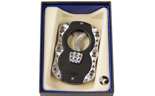 Szivarvágó Colibri Quasar - fekete (25mm)