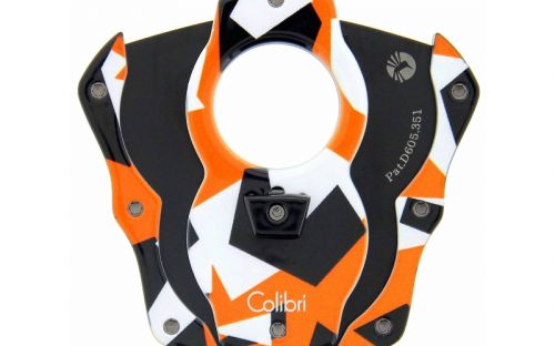 Szivarvágó Colibri Camo C-Cut - narancssárga (22mm)