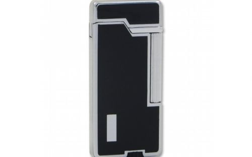 EuroJet Gentle öngyújtó - Lakkfekete, tűzköves