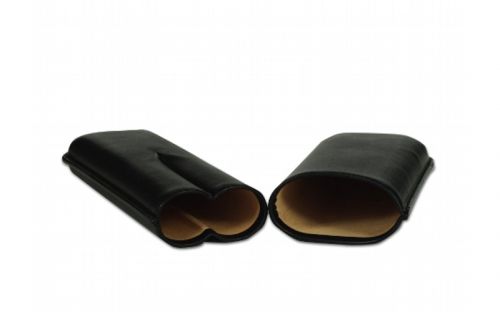 Szivartok - 2 szál Robusto szivarnak - Martin Wess, fekete bőr