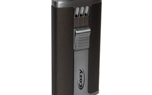 Cozy szivaröngyújtó - grafit, dupla szúrólángos