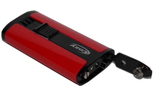 Cozy szivaröngyújtó - piros, dupla szúrólángos