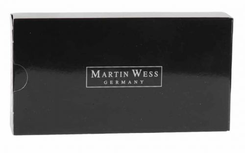 Szivartok, cigarillo tok - Burgundy, Martin Wess (10x5cm)