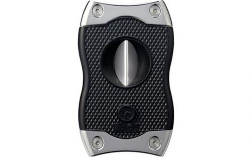 Colibri SV-Cut szivarvágó - króm/fekete mintás