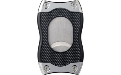 Colibri SV-Cut szivarvágó - króm/fekete mintás