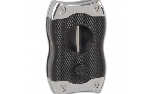 Colibri SV-Cut szivarvágó - króm/fekete mintás