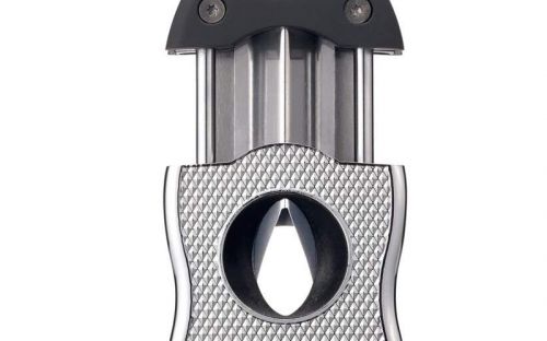 Colibri SV-Cut szivarvágó - króm/fekete mintás