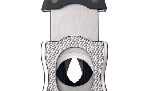 Colibri SV-Cut szivarvágó - króm/fekete mintás