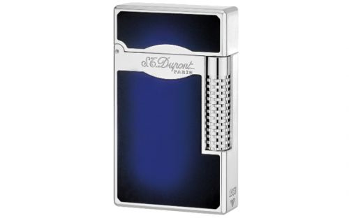 Luxus Szivaröngyújtó - S.T. Dupont L2 LE Grande szivaröngyújtó - sötétkék/ezüst