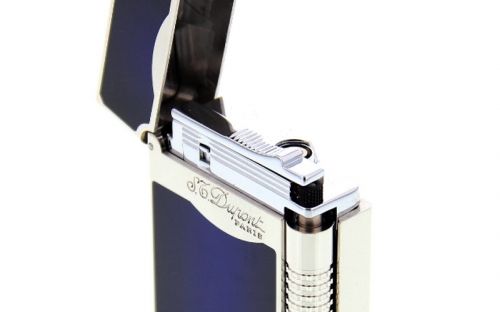 Luxus Szivaröngyújtó - S.T. Dupont L2 LE Grande szivaröngyújtó - sötétkék/ezüst