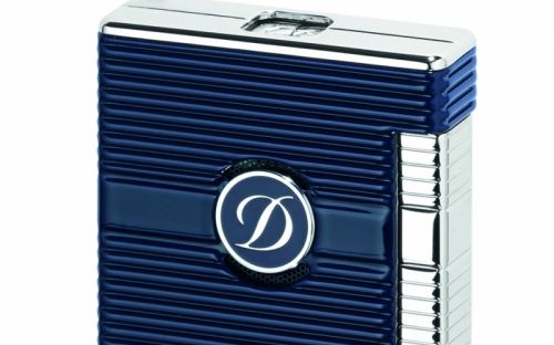 Luxus Szivaröngyújtó - S.T. Dupont Palladium, kék