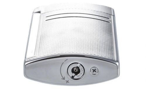 Luxus Szivaröngyújtó - S.T. Dupont Maxi króm, rácsos