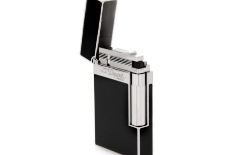 Luxus Szivaröngyújtó - S.T. Dupont Ligne 2 fekete/ezüst