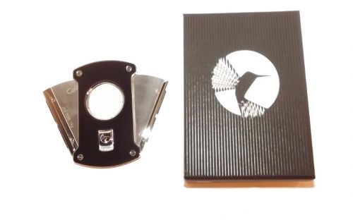 Colibri Szivarvágó - nemesacél, fekete