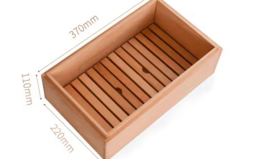 Humidor 80-90 szivar részére, natur spanyol cédrusfa szivar tároló doboz - Achenty!