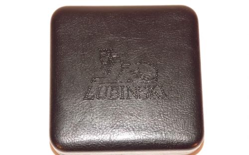 Szivaröngyújtó - bruyere, Lubinski Antique Slim Gold