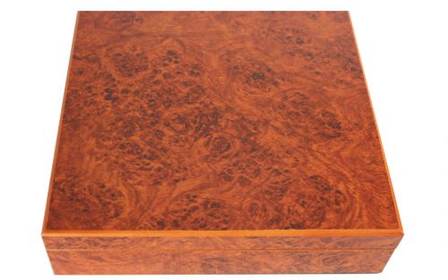Humidor 20 szál - spanyol cédrusfa szivar tároló doboz, párásítóval - bruyere