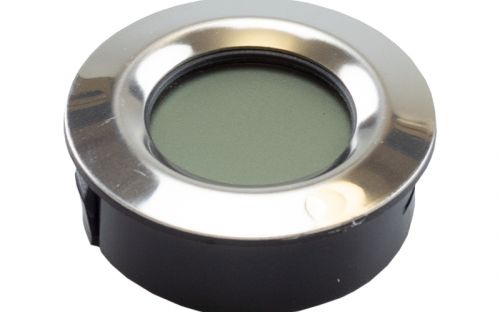 Szivar tartó dobozba digitális thermo-hygrométer - páratartalom és hőmérséklet mérő - kerek (4,5cm)