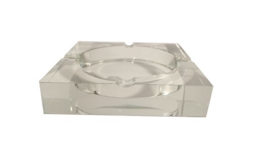 Szivar hamutartó - kristály, 4 szivarnak