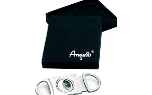 Kétujjas nemesacél szivarvágó - Angelo