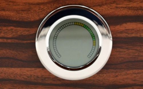 Exkluzív-Luxus humidor 50 szál szivar részére, cédrusfa szivar doboz, DIGITÁLIS hygrométerrel - barna-csíkos, Angelo