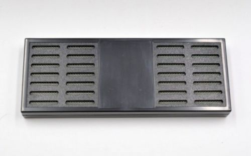 Gasztro humidor 80 szál szivar részére, üveges szivar doboz, cédrusfa, külső hygrométerrel és párásítóval - fekete, Angelo