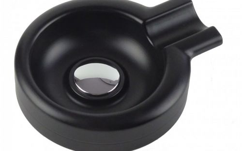 Szivar hamutartó - 1 szivarnak, matt fekete