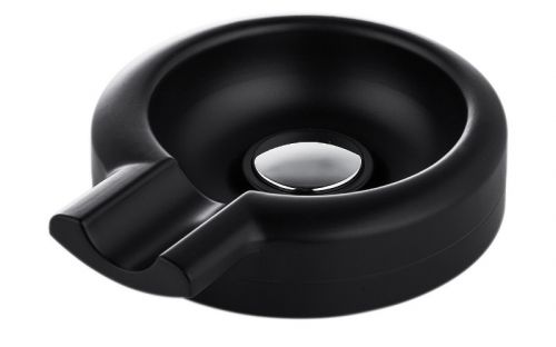 Szivar hamutartó - 1 szivarnak, matt fekete