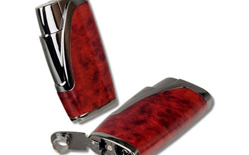 Szivargyújtó beépített szivarfúróval - barna/króm, Hadson