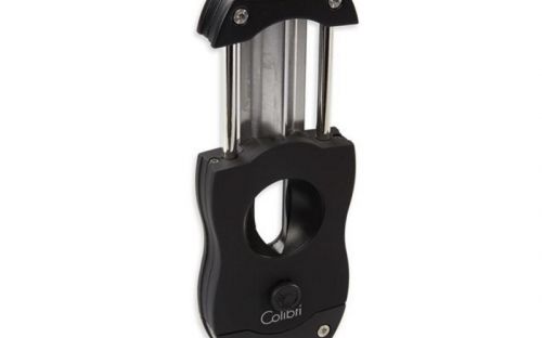 Colibri V-Cut szivarvágó - króm/fekete