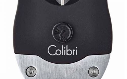 Colibri V-Cut szivarvágó - króm/fekete