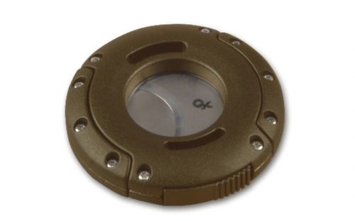 Xikar szivarvágó XO - kerek, bronz